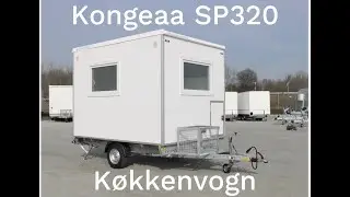 Kongeaa SP320  K&oslash;kkenvogn &ndash; Specialindrettet, Kompakt og komfortabel mandskabsvogn til 4 personer