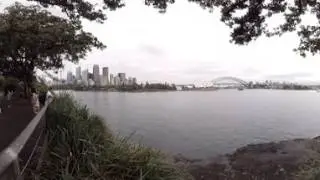 360 video: View from Mrs Macquaries Point, Sydney, Australia