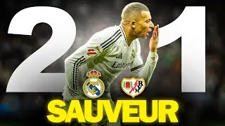 MBAPPÉ SAUVE LE RÉAL À LA DERNIÈRE SECONDE (2-1) #real #realmadrid #foot #football #realmadridvsrayo