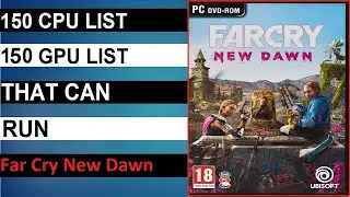 Far Cry New Dawn PC Game - Minimum & Recommended System Requirements