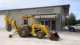 Ford 545 backhoe loader
