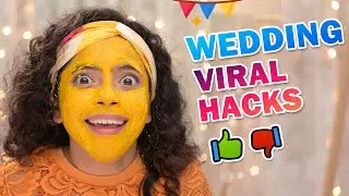😂WEDDING *VIRAL* HACKS!! Home Spa💆, Foot, 👄Lips, Skin | Honest Review Ep 12 | Wonder Munna Unplugged