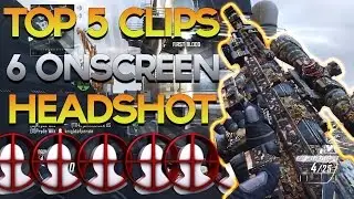 Red Scarce: Top 5 Clips of the Week #77 - 6 ONSCREEN HEADSHOT! Black Ops 2 / BO2 Trickshot