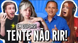 JOVENS REAGEM A DESAFIO SE RIR LEVA CHOQUE EM DUPLAS - TENTE NÃO RIR #108 - A KINE-CHAN NÃO PARA!