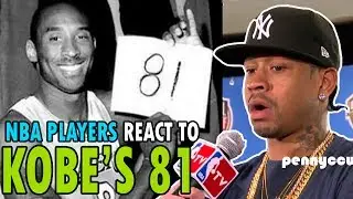 NBA PLAYERS REACT TO KOBE'S 81 POINT GAME