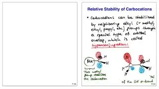 6.8. Hyperconjugation and Carbocation Stability