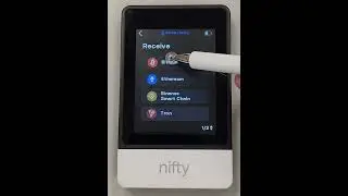 #SecuX #Nifty now supports BTC and TRC-20 transactions