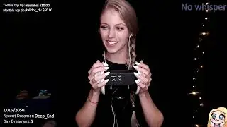 ASMR - Relaxing ASMR Triggers (No Whisper) *Previous Livestream*
