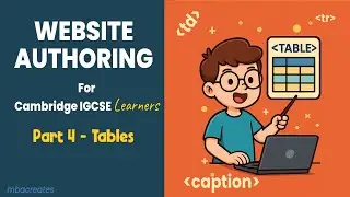 HTML Tables Made Easy for Beginners!