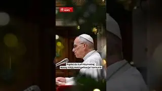 Papież do Kurii Rzymskiej: Naszą misją ewangelizacja i komunia #vaticannews #papież  #ojciecświęty