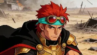 Red Wolf (Metal Max) - AI-Generated Images Part 4