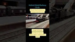 Model railway Exhibition tomorrow! #solihull #train #modelrail #modelrailway #modelrailwayexhibition