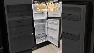 HAIER REFRIGERATOR 328ltr 3 star 10 in 1 Convertible triple inverter &duels fan fridge!!fastcooling