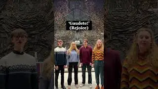 Day 3 - Gaudete!! #christmas #carol #carols #choir #faith #singing #oldisgold #choralmusic