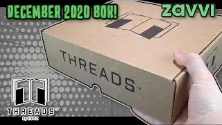 What's inside the ZBox Threads Subscription Box for December 2020? | Video Unboxing!