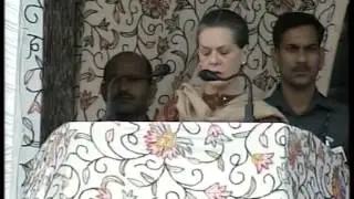 Sonia Gandhi's full speech during inauguration ceremony of Banihal-Qazigund rail link