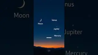 Don&rsquo;t Miss Planet Alignment on August 19! 🤯 #astronomy