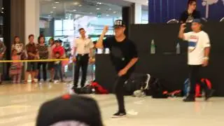 Gutta Back - Bam Martin at Seacon Street Challenge 2013 Workshop in Bangkok Thailand @acehood