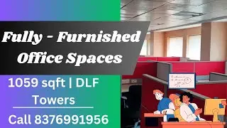 Premium Office Space for Rent in DLF Tower Jasola | Fully Furnished | Prime Location