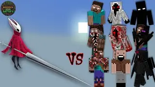 Hornet vs Rehunter Bosses 1.2 | Minecraft Bedrock | Mob Battle 