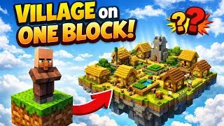Building My Dream Village in Minecraft 🏡#minecraft #cartoon #gameplay @minecraft 