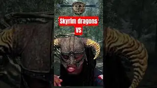 Skyrim Dragons vs ESO Dragons: From Flying Lizard to Raid Boss 😂🐉 #esomemes