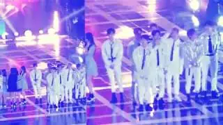 NCT 127 끝인사 Closing greetings _ SBS 가요대전 엔딩무대 Ending Stage
