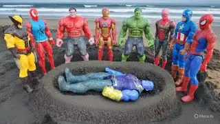 AVENGERS SUPERHERO RESTORATION, SPIDER-MAN MILES, HULK, CAPTAIN AMERICA, THOR, THANOS, VENOM ANT-MAN