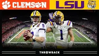 Burrow & Chase Light Up the National Championship! (Clemson vs. LSU, 2020 National Championship