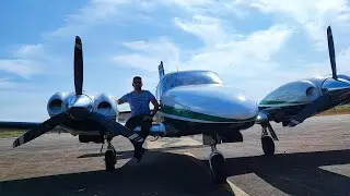 Pouso em Nova Viçosa Bahia - Piper Seneca V