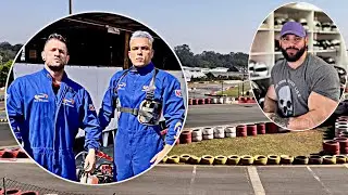 POBRE LOCO FEZ CAVALO PASSAR VERG0NHA NA CORRIDA DE KART *AlfyPolly tb correu junto