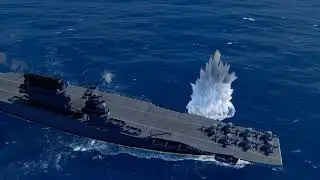 task force admiral - lexington under attack