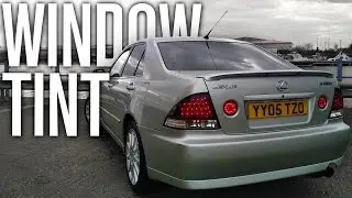 TINTING THE WINDOWS! | Lexus IS200 Car Vlog! (AutoTints)