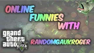 GTA 5 Funny Stunt Moments w/RandomGaukroger!!