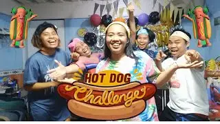 Vlog #6: Hotdog Challenge | Among Us Family Version | Jancis World