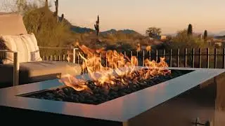 Uncompromising Fire Features #LuxuryBackyard
