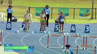 1# 100m hurdle women's heptathlon (INAS global games 2019 Brisbane QSAC) Oct 14, 2019