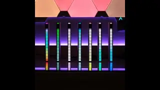 Douk Audio Colorful RGB LED Music Levels Light Spectrum Bar