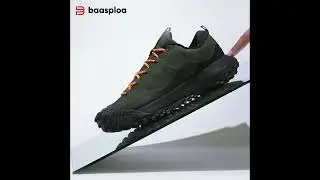 Baasploa New Men&rsquo;s Hiking Shoes &ndash; Waterproof, Non Slip & Durable Outdoor Sneakers!