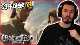 Die Wahrheit hinter dem ATTACKIERENDEN Titan! | Attack on Titan S3 Folge 21! | REACTION VIDEO!