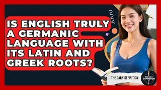 Is English Truly A Germanic Language With Its Latin And Greek Roots? - The Daily Definition
