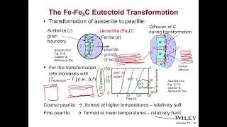 Fe-Cementite Eutectoid Transformation
