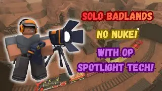 Solo Badlands 2 Triumph WITHOUT NUKE! With OP Spotlight Tech┃TDS