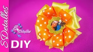 Como hacer lazos: Lazos de Cintas Multicolor #3 | Video# 53 | SDetalles | DIY