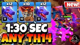 Anti 3star Th14 most powerful dragon attack in every base layout।। #coc #viral #gaming