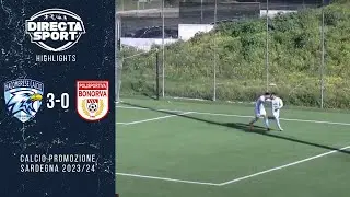 Calcio Promozione Gir. B - Macomerese-Bonorva 3-0 (Highlights)