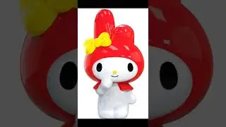 Hello Kitty and Friends My Melody 36-Inch Art Giant Statue