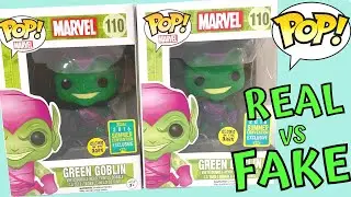 How to Spot a FAKE Funko Pop I Green Goblin Glow in the Dark SDCC I Episode 7