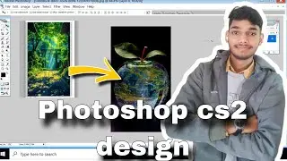 #how to create a new design cs2 me. #adobe photoshop cs2 me design kaise banaye. #viralvideo
