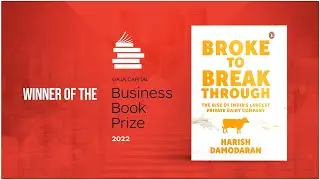 Harish Damodaran | Gaja Capital Business Book Prize 2022 - Winner